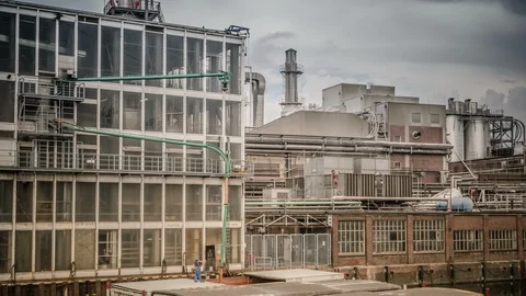 Industrial buildings Stock Footage 87819655