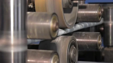 Industrial cable production. Winding the cable onto the reel. Stock Footage 100406067