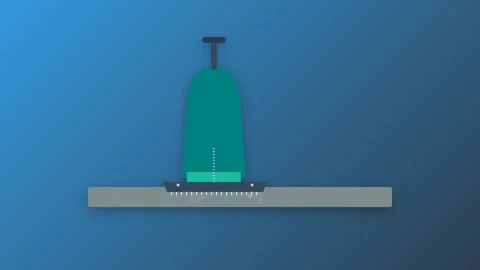 Industrial Carpet Cleaner Machine with Scrubbing Brush Spray Mist and Dirty.. Stock Footage 346612939