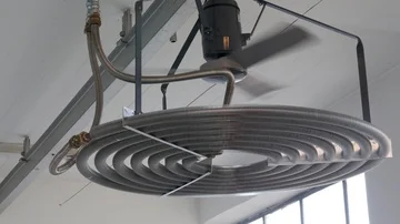 Industrial ceiling heater Video stock 85604954