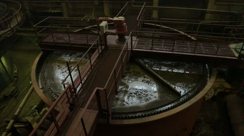 Industrial cesspool Video stock 52858124