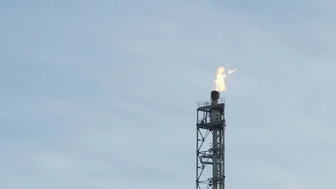 Industrial chimney 스톡 동영상 91177442