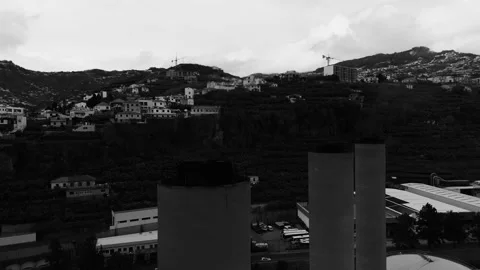 Industrial chimney Stock Footage 260949389