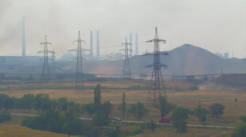 Industrial city. Stock Footage 27193661