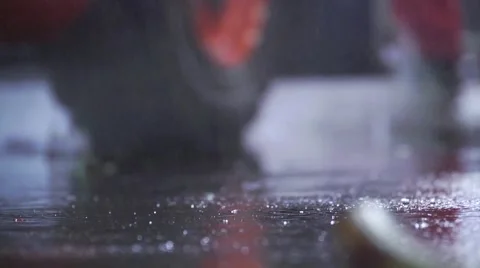 Industrial cleaning Stock Footage 2295366