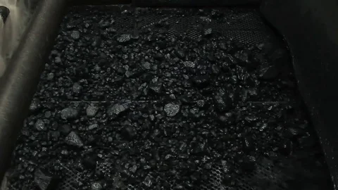 Industrial coal ribble Stock Footage 72464827