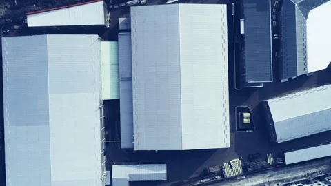 Industrial complex Commercial property Vídeo Stock 89100064