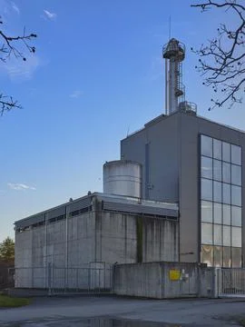 Industrial complex in Norway Stock Photos