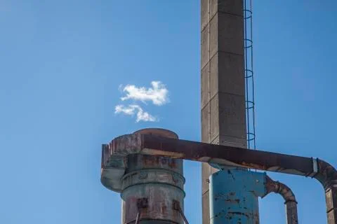 Industrial complex part Stock Photos