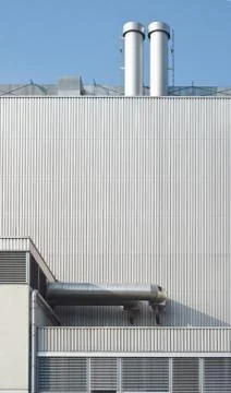 Industrial composition Stock Photos