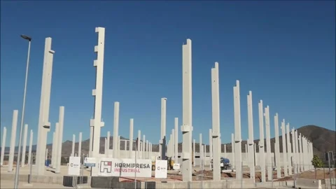 Industrial Construction Stock Footage 175161891