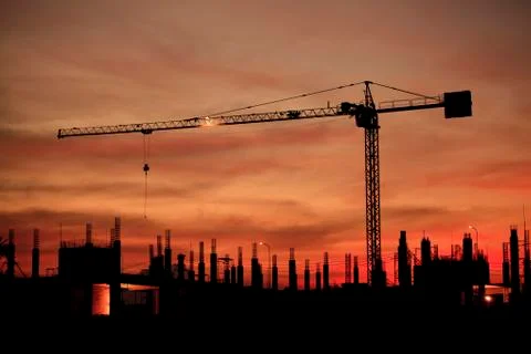 Industrial construction 写真素材