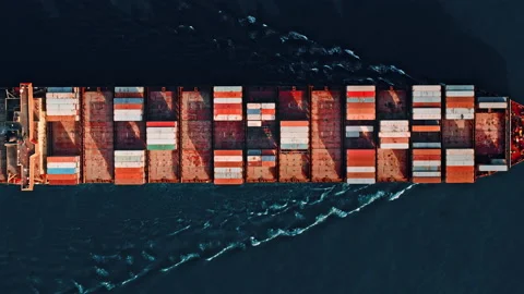 Industrial Container Cargo freight ship Stock-Footage 139286140