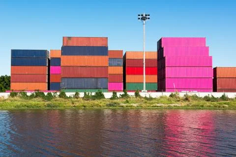 Industrial container Stock Photos