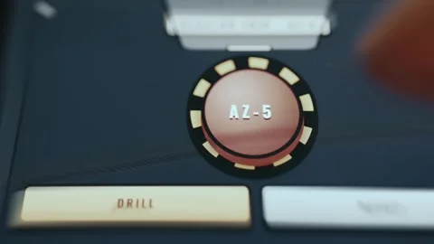 Industrial Control Panel Interface 045 Vídeo Stock 337943910