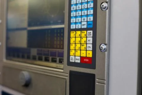 Industrial control panel Stock Photos