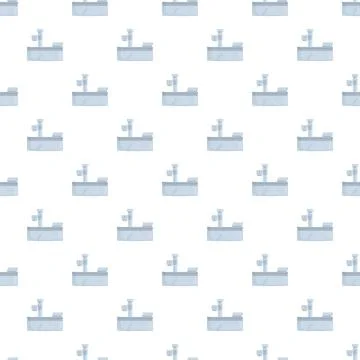 Industrial conveyor belt machine pattern background イラスト素材