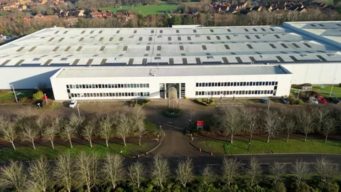 Industrial cooling and ventilation systems, HVAC and distribution centres UK Vidéo 326162987