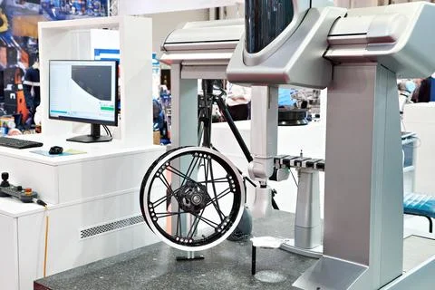 Industrial coordinate measuring machine Stock Photos