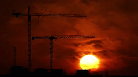 Industrial Crane, Stock Footage 238083828