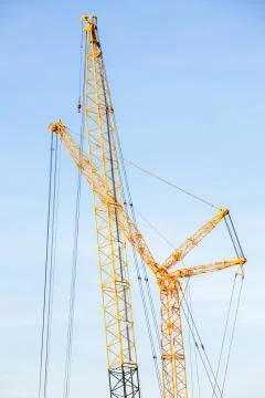 Industrial crane Stock Photos