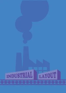 Industrial Design Layout Template Stock Illustration