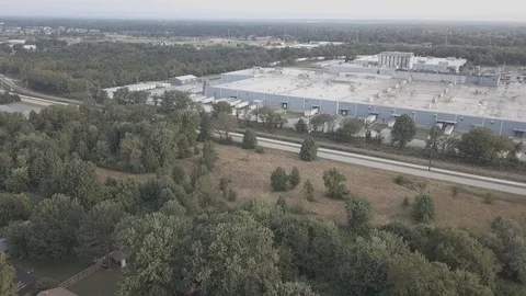 Industrial distribution to scale Stock Footage 115681641