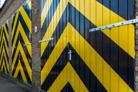 Industrial doors Stock Photos