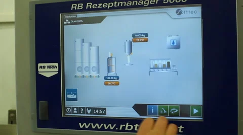Industrial dough line Video stock 59869644