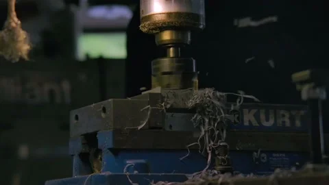 Industrial Drill Press Stock Footage 201964819