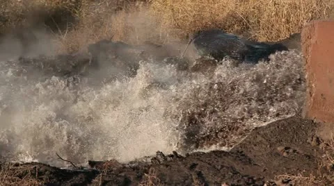 Industrial effluents Stock Footage 12508586