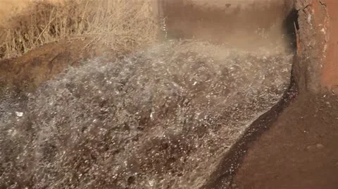 Industrial effluents. Stock Footage 12510642