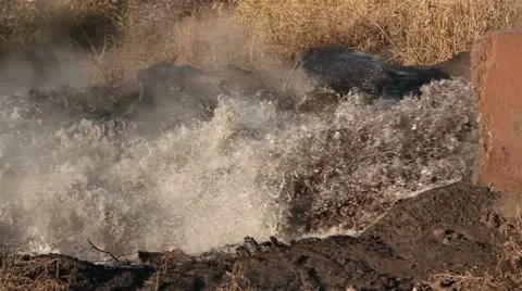 Industrial effluents Stock Footage 12511119