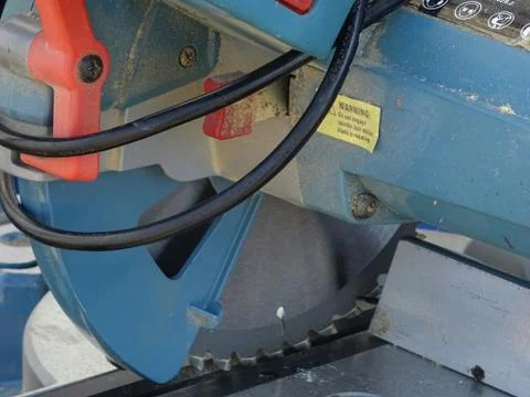 Industrial Electric Saw Teeth Stock Photos