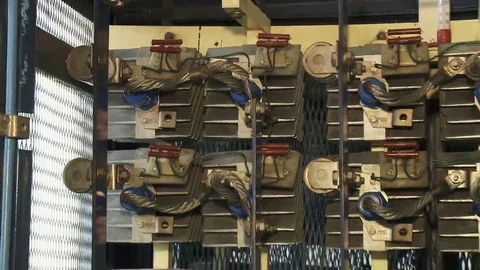 Industrial electrical box Stock Footage 69122547