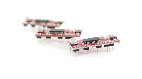 Industrial Electronics Board Dolly Rotate Stock Footage 42155852