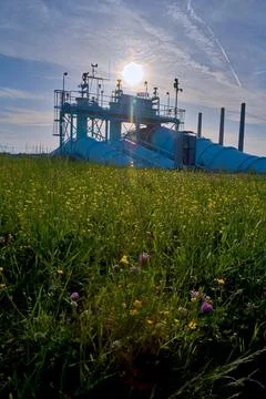 Industrial Encroachments Stock Photos