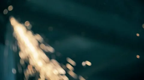 Industrial engineer working on cutting a metal and steel with compound Metal Stock Footage 54946768