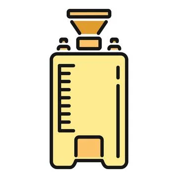 Industrial equipment processing grapes into wine Stock Illustration