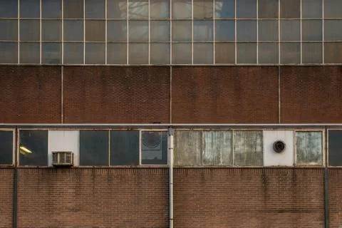 Industrial facade Stock Photos