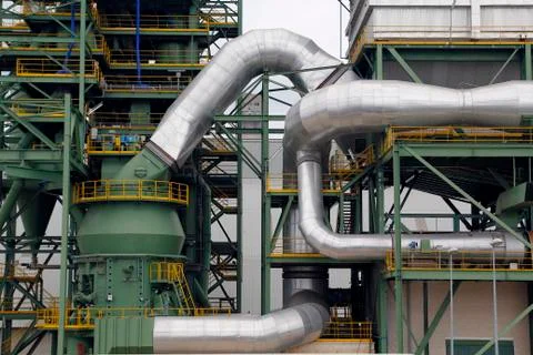 Industrial facilities Stock Photos