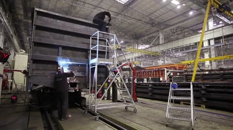 Industrial Factory Stock Footage 57700797