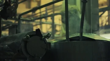 The industrial factory at night Stock Footage 85536615
