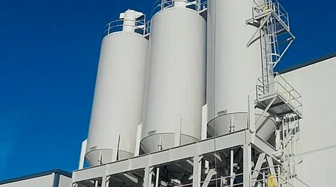 Industrial Factoy Unit Stock Footage 58400431