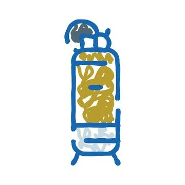 Industrial filtration machine processing equipment bioprocess engineering Ilustração Stock