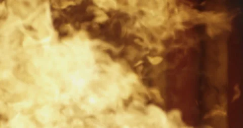 Industrial Fire 2K 03 Stock Footage 39841545