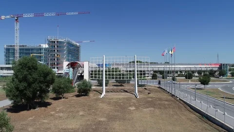 Industrial flight 스톡 동영상 112989571