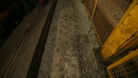 Industrial floor Stock Footage