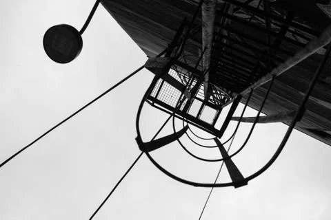 Industrial framework abstract background Stock Photos