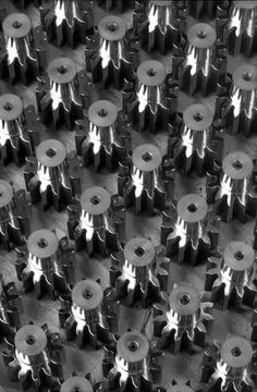 Industrial Gears pattern Fotos Stock